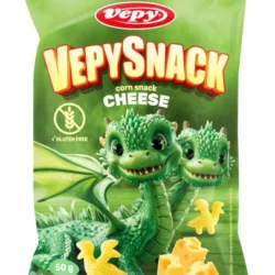 vepysnack kukuřičný snack s příchutí sýra, bez lepku, 50g