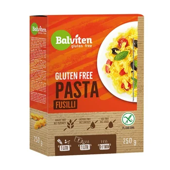 balviten fussili pasta bezlepkové těstoviny 250 g balviten fussili pasta bezlepkové těstoviny 250 g