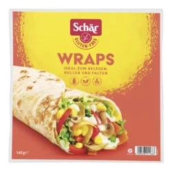 wraps tortilla, bez lepku, 160g