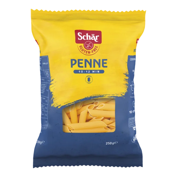 těstoviny penne trubičky, bez lepku, 250g těstoviny penne trubičky, bez lepku, 250g