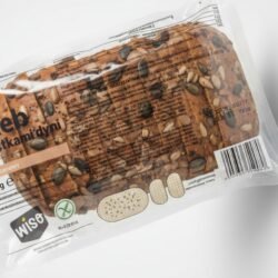 bezlepkový dýňový chléb 350g wiso