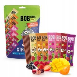 Šnek bob stripes mix ovocných plátků 84 g
