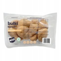 housky kaiserky bezlepkové 240g wiso