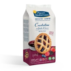 piaceri mediterranei bezlepkové crostatine s lesnÍm ovocem 200g