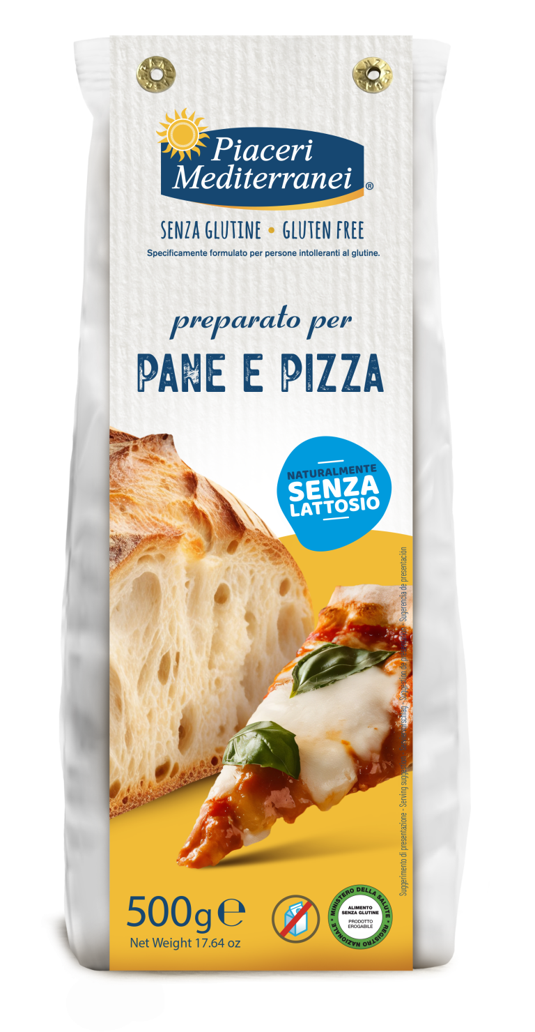 piaceri mediterranei bezlepkovÁ smĚs na chlÉb a pizzu 500g piaceri mediterranei bezlepkovÁ smĚs na chlÉb a pizzu 500g