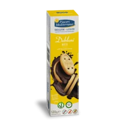 dobloni white sušenky s oříškovou náplní 120g