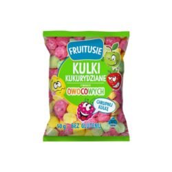 ovocně ochucené kukuřičné kuličky fruitusie 120g