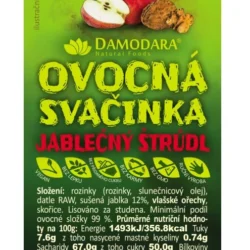 ovocná svačinka tyčinka jablečný štrůdl 50g