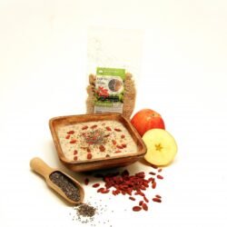 pohanková kaše s chia, goji a jablkem 50g