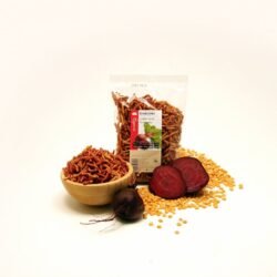 luštěninová hrachová pochoutka s červenou řepou180g