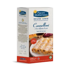 piaceri mediterranei bezlepkové cannelloni kukuřičné 200g