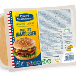 piaceri mediterranei hamburgerová houska 140g/ 2ks