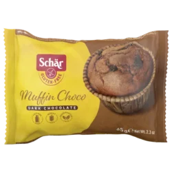 bschÄr muffin choco, bezlepkový sladký kakaový muffin, 65 g